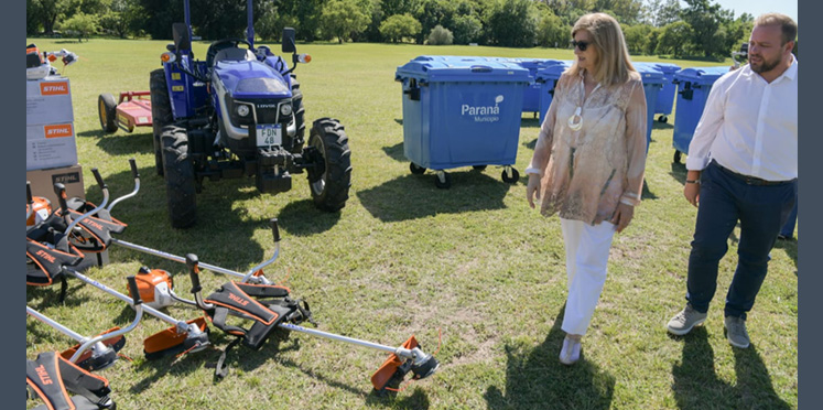 Paraná: El Municipio adquirió nuevo equipamiento para fortalecer la prestación de servicios durante el verano