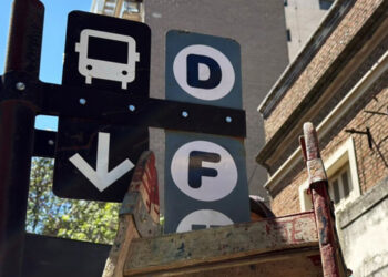 Paraná: Transporte urbano. La Municipalidad trabaja en la demarcación y señalización horizontal