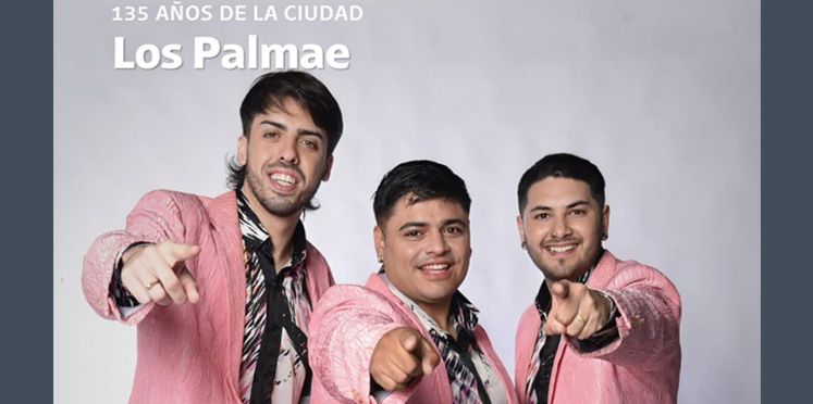 “Los Palmae” cierran la Fiesta de la Ciudad en Villa Elisa