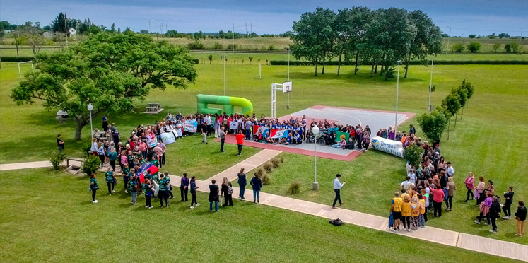 Villa Elisa fue sede de una jornada de adultos mayores