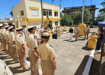 La Prefectura Naval Argentina realizó el acto formal de puesta en funciones del nuevo Jefe de Prefectura Colón
