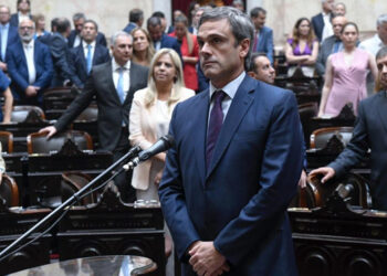 Michel juró como diputado en el Congreso de la Nación