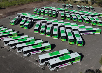 Paraná: La Municipalidad presentó la flota 0 km del Nuevo Sistema de Transporte Urbano de Pasajeros