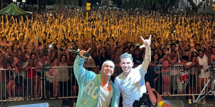 Paraná: Con un festival multitudinario, se realizó la segunda edición de Viví Paseo 25 de Mayo