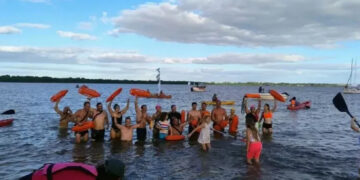 Habrá una nueva caravana náutica en defensa del río Uruguay el próximo domingo