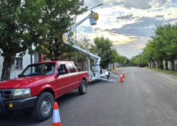 La Municipalidad de Pueblo Liebig continúa trabajando para mejorar el espacio público