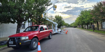La Municipalidad de Pueblo Liebig continúa trabajando para mejorar el espacio público