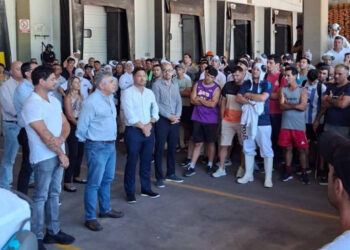 GRANJA TRES ARROYOS: se levantó la medida de fuerza