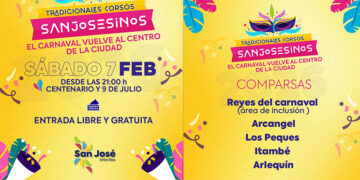 Vuelven los Tradicionales Corsos Sanjosesinos