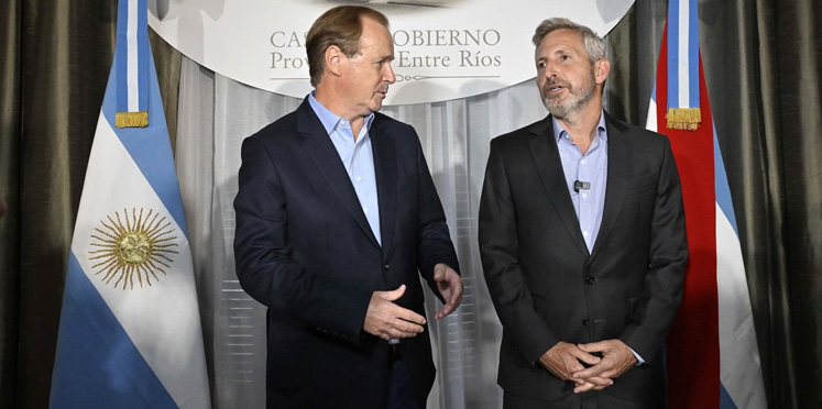 Entre Ríos pagó 56 millones de dólares de deuda: el alto costo de un bono del pacto político entre Bordet y Frigerio.