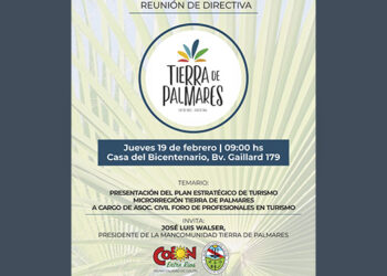 El Intendente Walser presenta este jueves el plan estratégico de Turismo