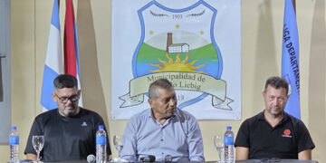 Pintos “Para nosotros es un honor y un orgullo que el lanzamiento de la temporada del fútbol departamental se haga aquí en Pueblo Liebig”