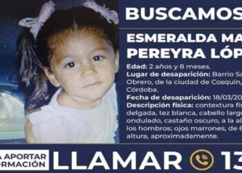 Fue hallada Esmeralda Marisa Pereyra López, desaparecida en Córdoba