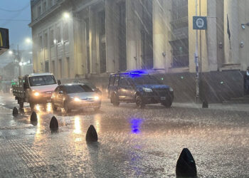 Alerta por lluvias y tormentas para este martes en 7 departamentos de la provincia de Entre Rios