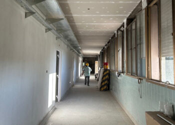 La obra en el hospital San Roque de Paraná llega al 50 por ciento de avance