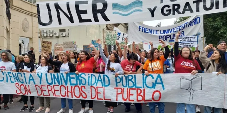 Ley de Financiamiento Universitario: se retoman las medidas de fuerzas desde este lunes en Entre Ríos