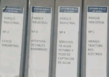 Rossi afirmó que el dinero de Nación se destinó a la obra del Parque Industrial de Santa Elena