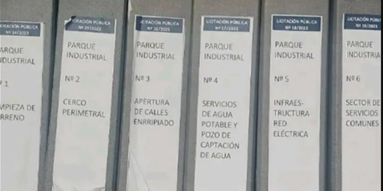 Rossi afirmó que el dinero de Nación se destinó a la obra del Parque Industrial de Santa Elena