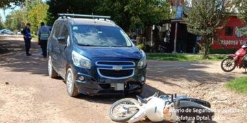 Siniestro vial con lesiones graves en Colón