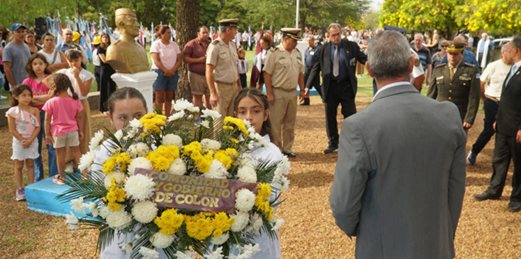 Se realizó un emotivo homenaje en Colón a 44 años de la gesta de Malvinas