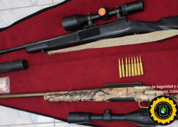 San José: allanamiento positivo con secuestro de armas