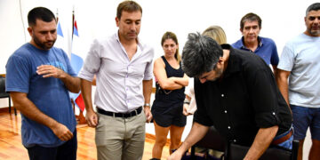 La Municipalidad de Villaguay avanza con la construcción de su primera cancha de Hockey de césped sintético