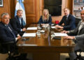 Frigerio se reunió con Karina Milei para avanzar en obras en rutas nacionales