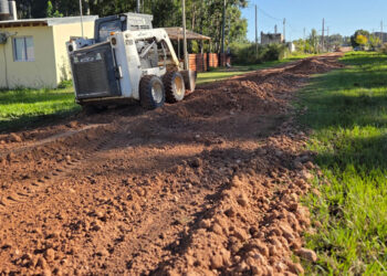 Liebig: Mejoras en calles y caminos en la localidad