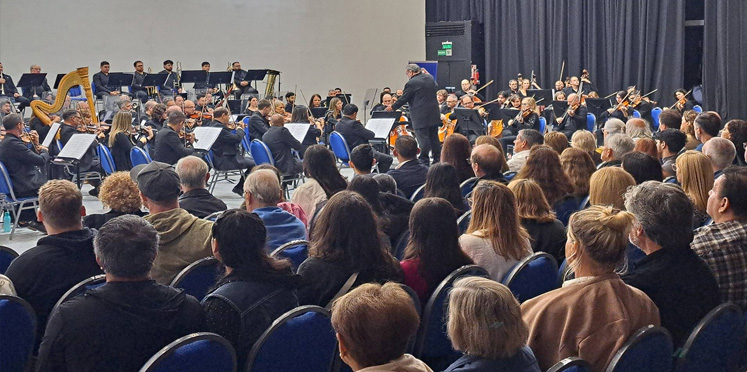 La Sinfónica de Entre Ríos se presentó en Paraná ante 1.000 personas