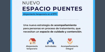 Sedronar presentó “Espacio Puentes”, nueva herramienta de acompañamiento en el DTC Colón