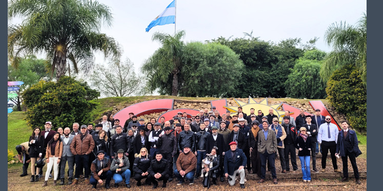 Colón vivió una nueva edición del Distinguished Gentleman’s Ride