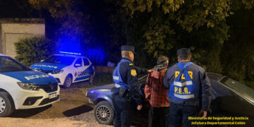 Colón: incendio en vivienda, secuestro de elementos y aprehensión