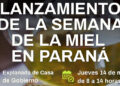 Comienza la Semana de la Miel para promover el consumo y fortalecer la producción apícola