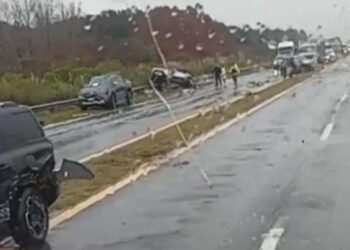 Cuatro víctimas fatales en choque múltiple en la Isla Talavera, RN 12