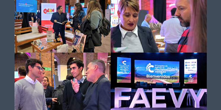 Colón promocionó su oferta turística en el 51° Congreso de Agentes de Viajes FAEVYT en Mendoza