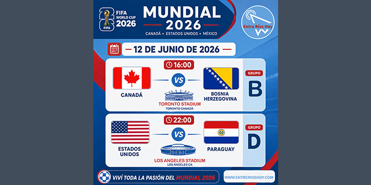 Comenzó el mundial. La agenda para hoy