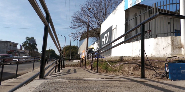 Paraná: La Municipalidad interviene en mejoras de seguridad y accesibilidad vial