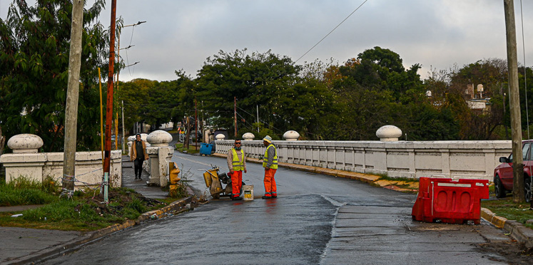 Paraná: La recuperación de la trama vial suma una nueva intervención en calle Ameghino