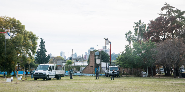 Paraná: El Municipio instaló nueva iluminación LED en el Complejo El Sol