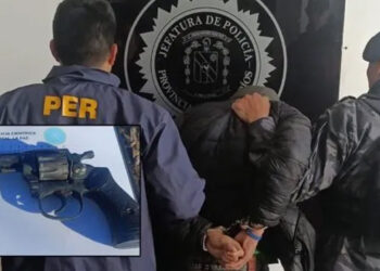 La Paz: atacó a tiros a la policía, fue detenido y luego entregado a sus padres