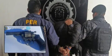 La Paz: atacó a tiros a la policía, fue detenido y luego entregado a sus padres