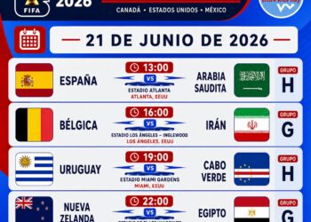 Copa Mundial de Fútbol FIFA, resultados de ayer y actividades de hoy Domingo