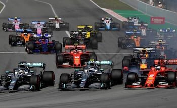 «F1, Hamilton le devuelve la alegria a Ferrari y festeja su victoria 106 en grandes premios»