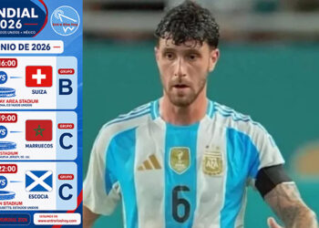 El entrerriano Marcos Senesi llegó a Kansas para sumarse a la Selección. la agenda para hoy Sábado aqui