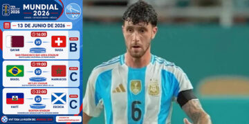 El entrerriano Marcos Senesi llegó a Kansas para sumarse a la Selección. la agenda para hoy Sábado aqui