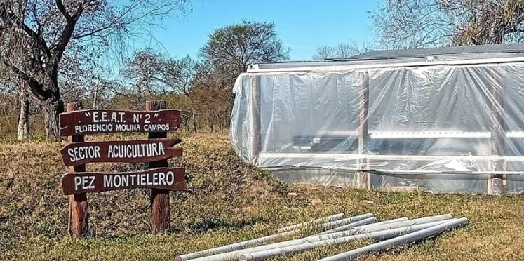 La Escuela Agrotécnica de Federal consolida su proyecto de piscicultura