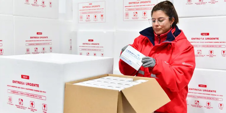 Nación distribuye (tarde) dosis adicionales de vacuna antigripal a todas las provincias