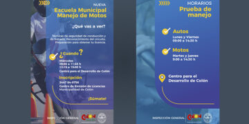 La Municipalidad de Colón pone en marcha una Escuela Municipal de Manejo de Motos
