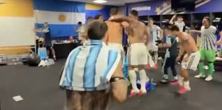 La cuarta estrella: la letra de la canción de la Selección Argentina en el vestuario tras vencer a Egipto