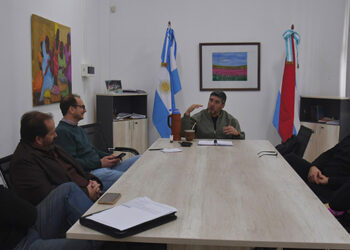 El intendente Fuertes se reunió con el equipo económico del municipio